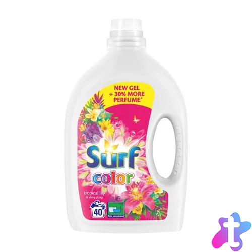 Mosógél, 40 mosáshoz, 2 l, SURF "Tropical"