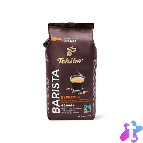 Kávé, pörkölt, szemes, 1000 g, TCHIBO "Barista Espresso"