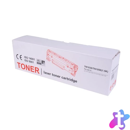 TN1030 Lézertoner HL 1110E, DCP 1510E, MFC 1810E nyomtatókhoz, TENDER®, fekete, 1,5k