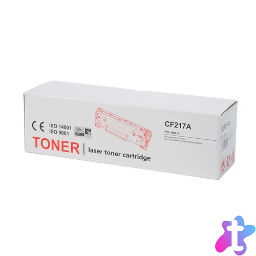 Kompatibilis Lézertoner, TENDER®, fekete, 3,5k (CF217A XL alternatíva)