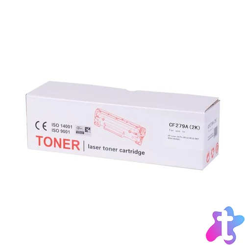 Kompatibilis Lézertoner, TENDER®, fekete, 2k (CF279A alternatíva)