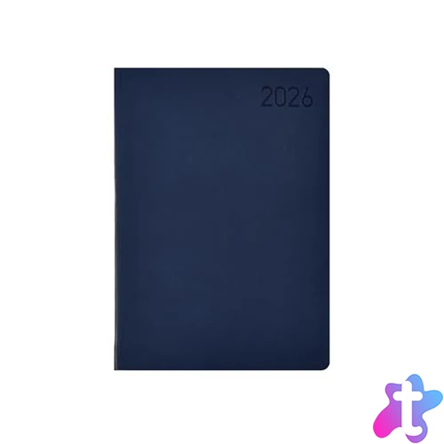 Naptár, tervező, A5, napi, TOPTIMER "Madeira", kék-türkiz