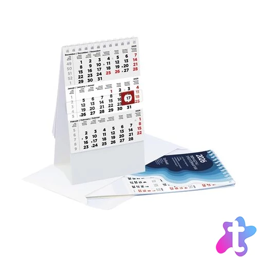 Naptár, speditőr, asztali, TOPTIMER