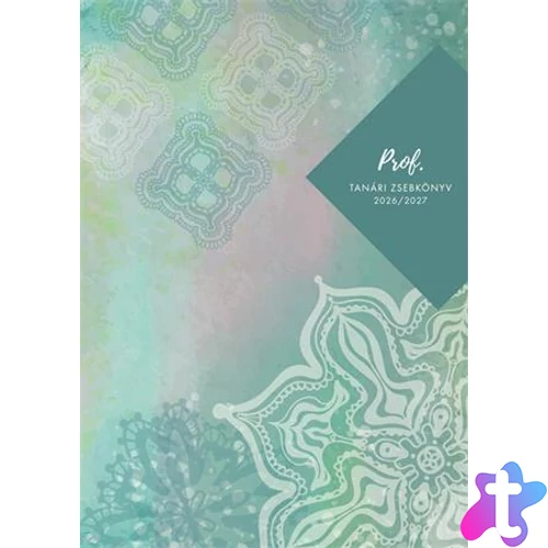 Tanári zsebkönyv, 2026/2027 tanév, A5, heti, TOPTIMER, "Mandala"