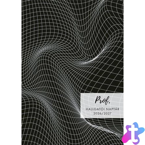 Hallgatói naptár, 2026/2027 tanév, A5, heti, TOPTIMER, fekete