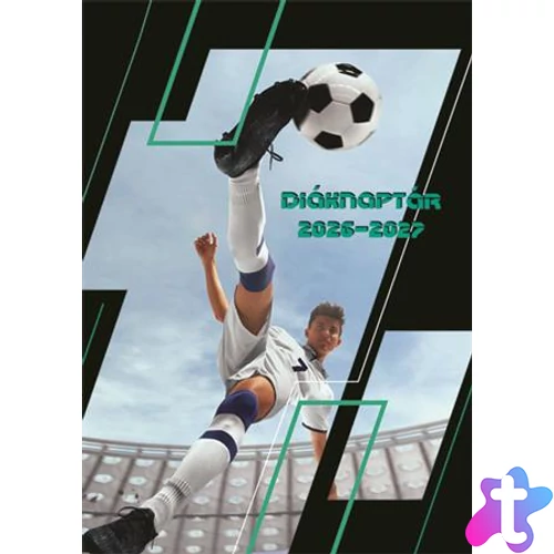 Diáknaptár, 2026/2027 tanév, B6, heti, TOPTIMER "Foci"