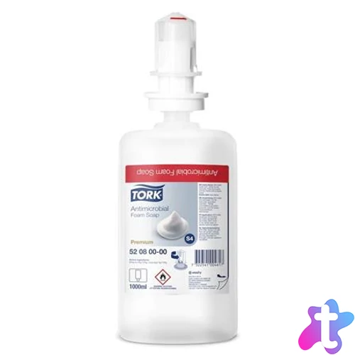 Habszappan, fertőtlenítő, 1 l, S4 rendszer, TORK, átlátszó