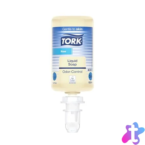 Folyékony szappan, 1 l, S4 rendszer, szagsemlegesítő, TORK "Odor-Control", átlátszó