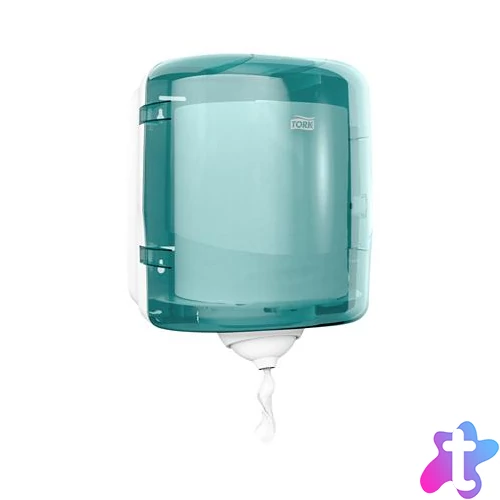 Kéztörlő adagoló, belsőmag-adagolás, laponkénti, M4 rendszer, Performance, TORK "Reflex", fehér/türkiz
