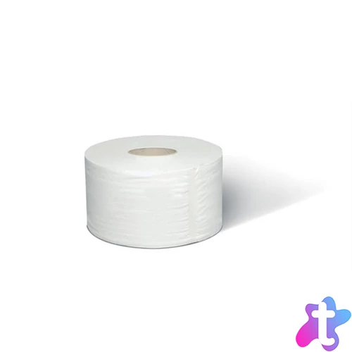 Toalettpapír, T2 rendszer, 1 rétegű, 19 cm átmérő, Universal, TORK "Mini Jumbo", natúr