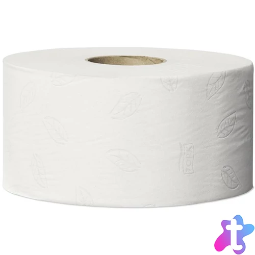 Toalettpapír, T2 rendszer, 2 rétegű, 18, 8 cm átmérő, Advanced, TORK "Mini Jumbo", fehér