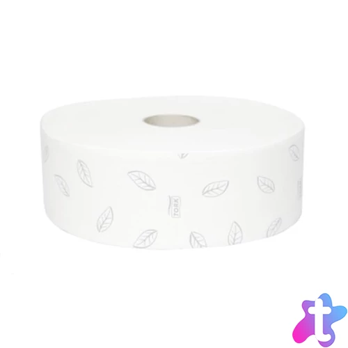 Toalettpapír, T1 rendszer, 2 rétegű, 26 cm átmérő, Advanced, TORK "Jumbo", fehér