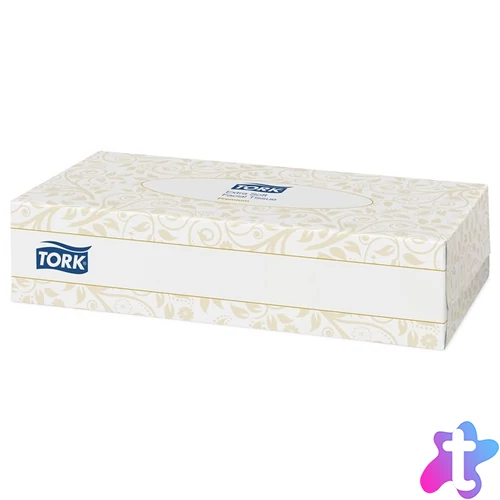 Kozmetikai kendő, 2 rétegű, F1 rendszer, TORK "Extra Soft", fehér