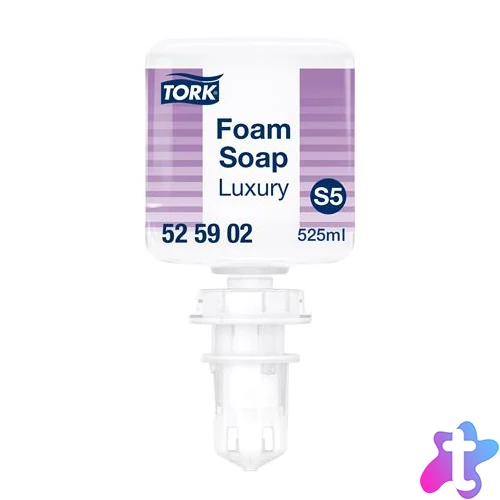 Habszappan, 0,525 l, S5 rendszer, TORK "MIni Luxus", átlátszó