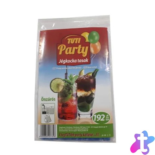 Jégkockakészítő zacskó, TUTI "Party"