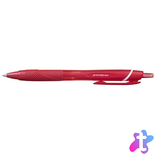 Golyóstoll, 0,35 mm, nyomógombos, UNI "SXN-150C Jetstream", piros