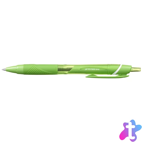 Golyóstoll, 0,35 mm, nyomógombos, UNI "SXN-150C Jetstream", világoszöld
