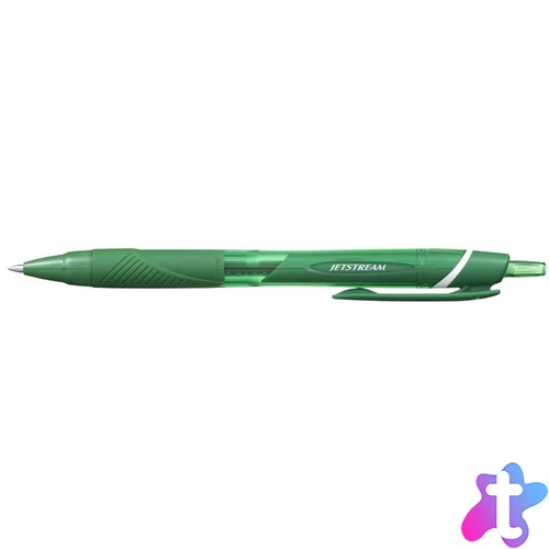 Golyóstoll, 0,35 mm, nyomógombos, UNI "SXN-150C Jetstream", zöld