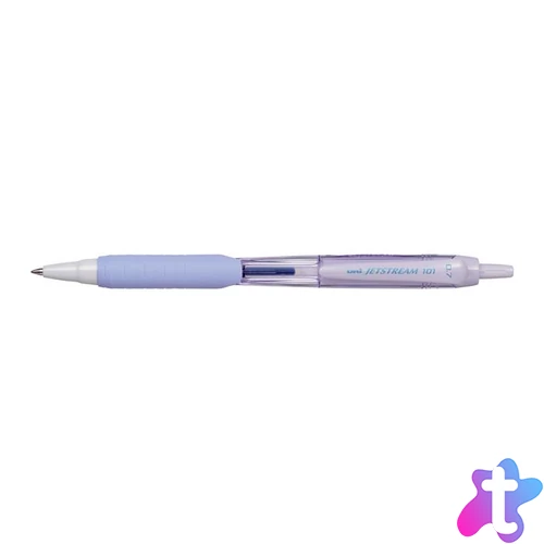 Golyóstoll, 0,38 mm, nyomógombos, UNI "SXN-101FL ", levendula