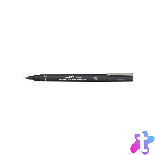 Rajzmarker, 0,4 mm, UNI PIN, fekete