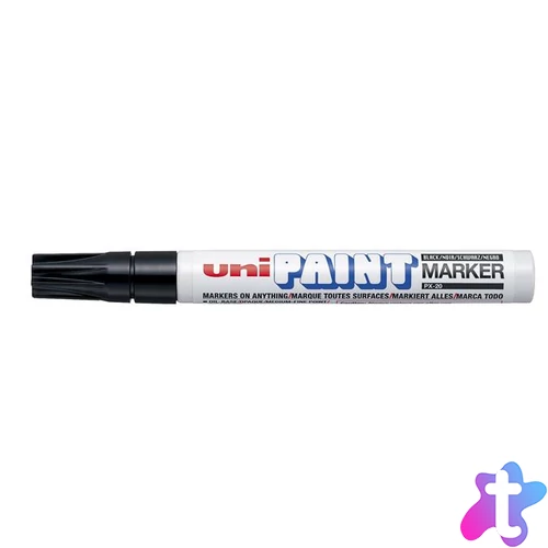 Lakkmarker, 2,2-2,8 mm, UNI "PX-20", fekete