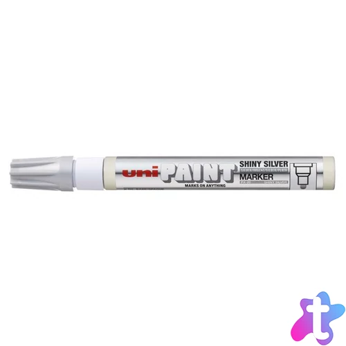 Lakkmarker, 2,2-2,8 mm, UNI "PX-20", fényes ezüst