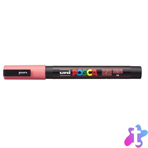 Dekormarker, 0,9-1,3 mm, UNI "Posca PC-3M", korall