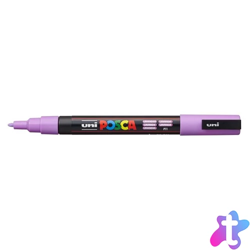 Dekormarker, 0,9-1,3 mm, UNI "Posca PC-3M", levendula