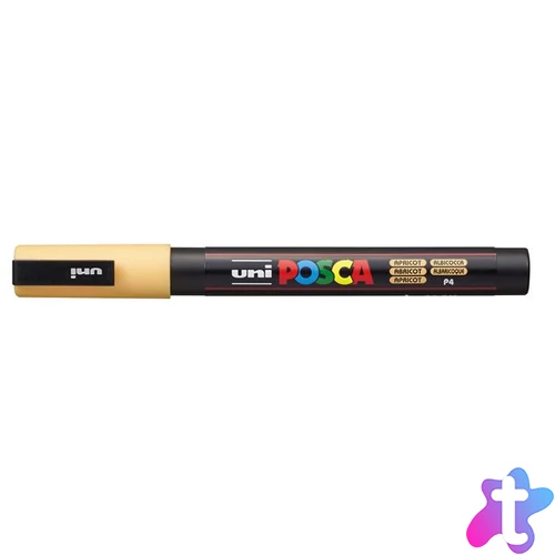 Dekormarker, 0,9-1,3 mm, UNI "Posca PC-3M", barack