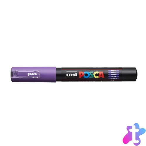 Dekormarker, 0,7-1,0 mm, UNI "Posca PC-1M", lila