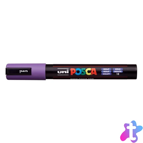 Dekormarker, 1,8-2,5 mm, UNI "Posca PC-5M", lila