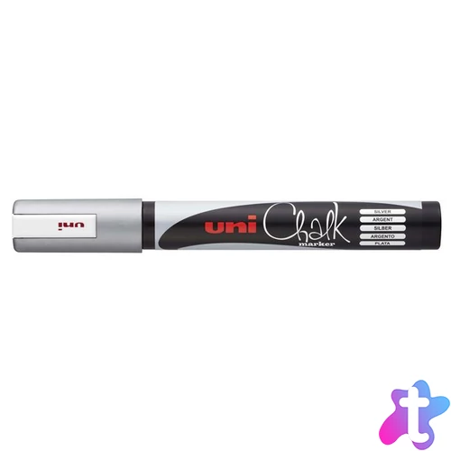 Krétamarker, 1,8-2,5 mm, UNI "PWE-5M", ezüst