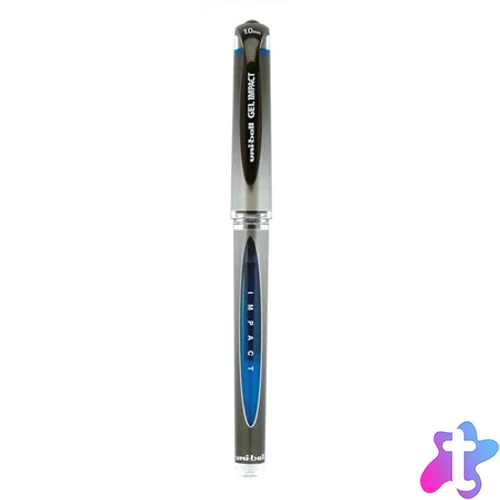 Zseléstoll, 0,6 mm, kupakos, UNI "UM-153S Gel Impact", kék