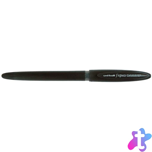 Zseléstoll, 0,4 mm, kupakos, UNI "UM-170 Signo Gelstick", fekete