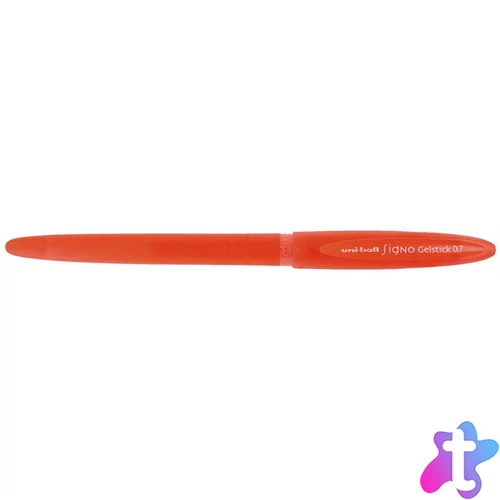 Zseléstoll, 0,4 mm, kupakos, UNI "UM-170 Signo Gelstick", piros