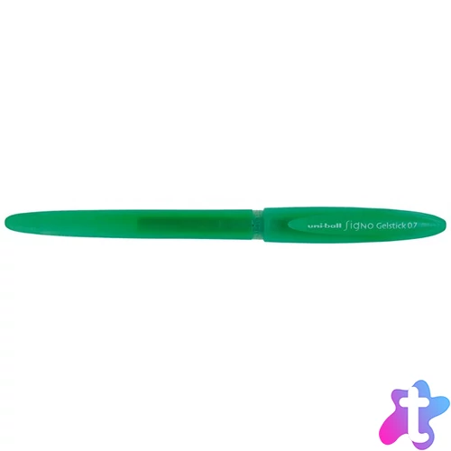 Zseléstoll, 0,4 mm, kupakos, UNI "UM-170 Signo Gelstick", zöld