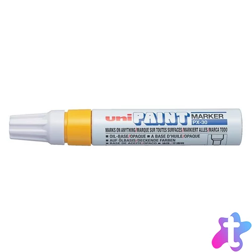 Lakkmarker, 4-8,5 mm, UNI "PX-30", sárga