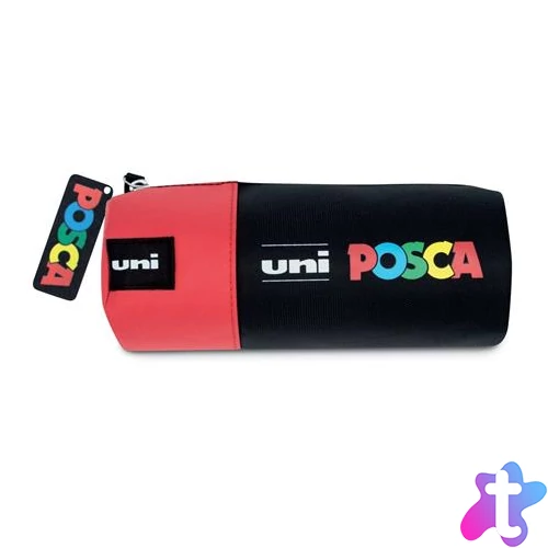 Tolltartó, henger alakú, UNI "Posca", piros