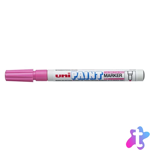 Lakkmarker, 0,8-1,2 mm, UNI "PX-21", rózsaszín