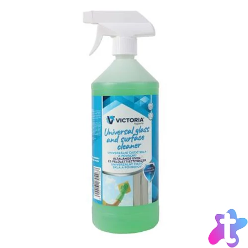 Általános üveg- és felülettisztítószer, 1 l, VICTORIA HYGIENE