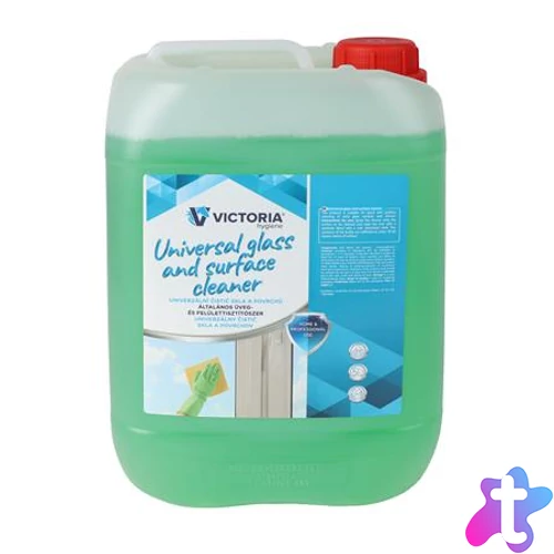 Általános üveg- és felülettisztítószer, 5 l, VICTORIA HYGIENE