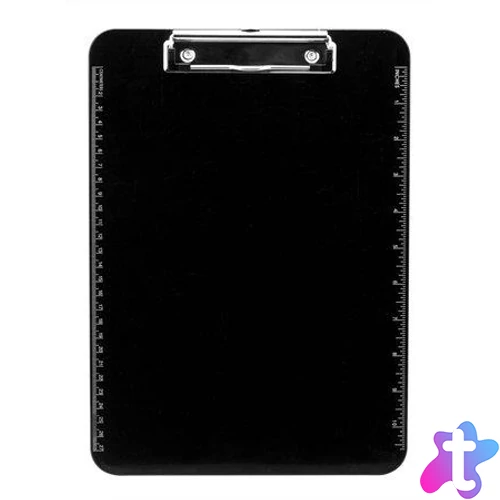 Felírótábla, A4, kemény műanyag, VICTORIA OFFICE, fekete