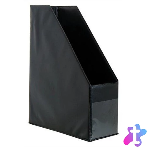 Iratpapucs, PVC, 95 mm, VICTORIA OFFICE, fekete