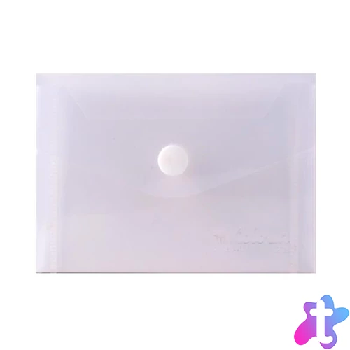 Irattartó tasak, A7, PP, patentos, VICTORIA OFFICE, áttetsző