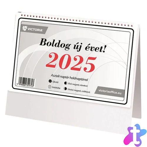 Naptár, asztali, 23TA, VICTORIA OFFICE (2027 évi)