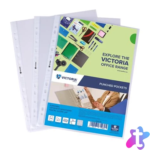 Genotherm, lefűzhető, A4, 40 mikron, narancsos felület, VICTORIA OFFICE