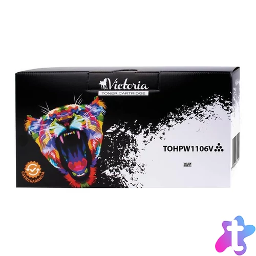 Kompatibilis Lézertoner Laser MFP 135, 137 nyomtatókhoz, VICTORIA TECHNOLOGY 106A, fekete, 1k (W1106A alternatíva)