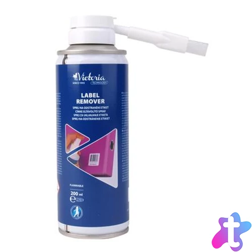 Etikett és címke eltávolító spray, 200 ml, VICTORIA TECHNOLOGY