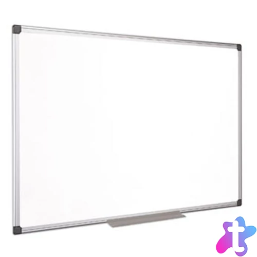 Fehértábla, mágneses, zománcozott, 120x180 cm, alumínium keret, VICTORIA VISUAL