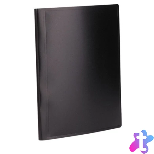 Bemutatómappa, 10 zsebes, A4, VIQUEL "Essentiel", fekete